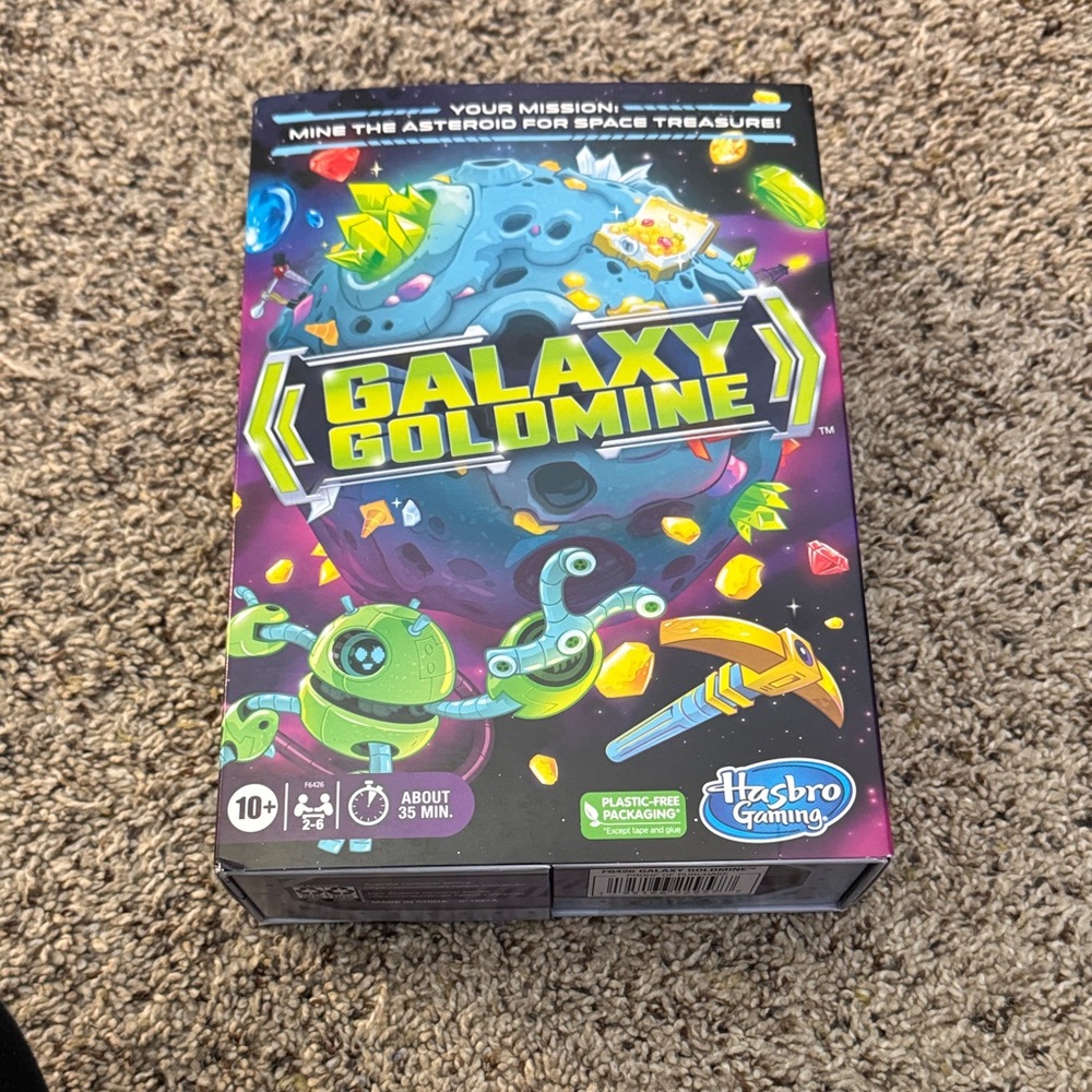 Hasbro Galaxy Goldmine Game with Vibrant Colors